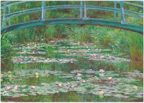 Obraz - Claude Monet, The Japanese Footbridge, reprodukcje (70x50 cm)