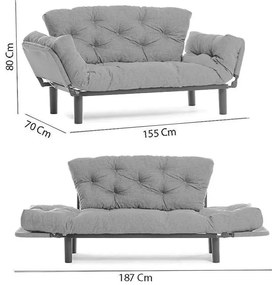 Sofa rozkładana Nitta Patchwork