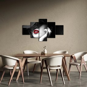 Obraz - Kobieta w kapeluszu (125x70 cm)