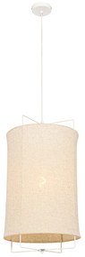 Designerska lampa wisząca beżowa - RichDesignerski Oswietlenie wewnetrzne