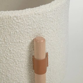 Białe łóżeczko 39x72 cm Adara – Kave Home