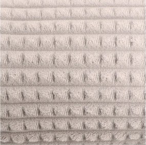 Koc Kostka szary 160x200cm Miękki Wytłaczany Dekoracyjny Do Wnętrz Salonu