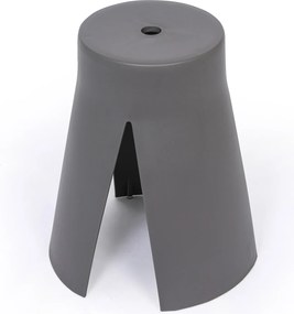 Plastikowy stołek RIKO, szary