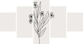 Obraz - Meadow Flower N⁰1 (125x70 cm)