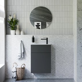 Badmöbel-Set KONDA 50 cm mit Mineralguss Waschbecken