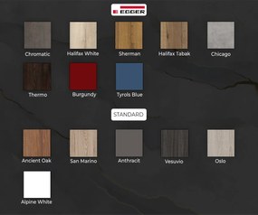 Szafka łazienkowa z lustrem podświetlanym LED - 66,5 x 72 cm z szklanymi półkami w kolorze Dąb Oslo, drewniana, marki Artforma