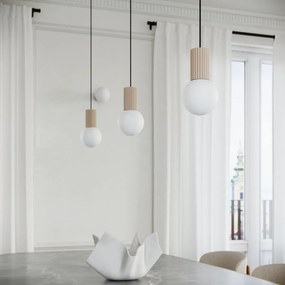 Lampa biurkowa HALO taupe ryflowana SOLLUX  LIGHTING