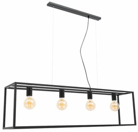 Lampa wisząca FURTIM czarna ELTAP