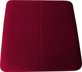 Hoker ALEX krzesło barowe tkanina Welur podstawa metalowa : Kolor Stelaża - Czarny , Kolor tkaniny - VELVET - MG31, Wysokość - 60 cm