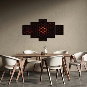 Obraz siatki (125x70 cm)