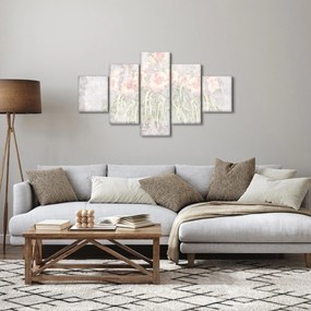 Obraz - Freska lilii (125x70 cm)
