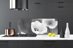 Panel Szklany do Kuchni Klasyczny Motyw Maków