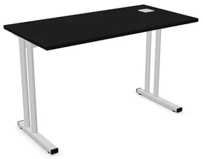 Biurko EASY SPACE C-LEG RC 120x60cm czarne grafitowe NOWY STYL