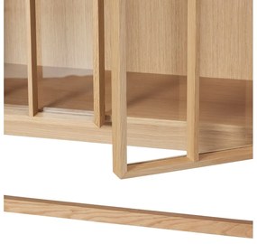 Witryna z drewna dębowego 80x170 cm Shoji – Hübsch