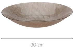 Szklana misa KARNEOL, Ø 30 cm