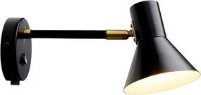 Halo Design 747450 - Kinkiet STYLE 1xE14/25W/230V czarny/mosiądz