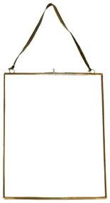 Metalowa ramka stojąca w kolorze złota 20x37,5 cm – Rex London