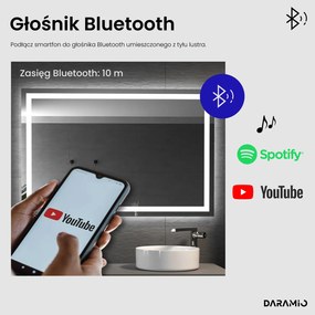 Lustro łazienkowe LED F2