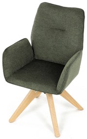 Krzesło do jadalni DCH-C2148 GRN2 z wodoodpornymmateriałem