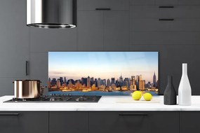 Szkło do Kuchni na Ścianę Architektura Europejskich Miast