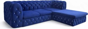 Elegancki i funkcjonalny narożnik Moet Light z funkcją spania dla komfortu i stylu 255x195 cm