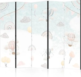 Parawan dwustronny Artgeist Dla dzieci 225 x 172 cm 1 szt