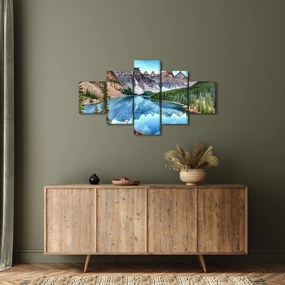 Obraz - Jezioro Morenowe (125x70 cm)