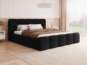 Łóżko tapicerowane z pojemnikiem na pościel Wincan