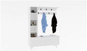 Biały zestaw do przedpokoju Bahar – Kalune Design