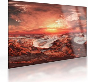 Obraz na szkle - Mars (70x50 cm)
