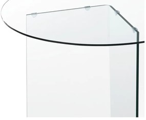Szklany stół 90x180 cm Kaya – Tomasucci