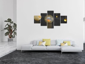 Obraz- Abstrakcja (125x70 cm)
