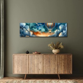 Obraz - Lot pod nocnym niebem (170x50 cm)