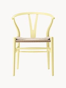 Krzesło z drewna z ręcznie plecionym siedziskiem CH24 Wishbone Chair