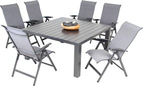 Doppler PRATO YELMO ALU, fotele z regulacją, 6+1