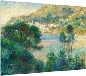 Obraz - Auguste Renoir, View of Monte Carlo from Cap Martin, reprodukcje (70x50 cm)