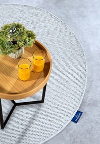 Dywan wełniany Villeroy &amp; Boch kremowy koło 160 cm x 160 cm
