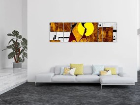 Obraz malarstwa z epoki starożytnej (170x50 cm)