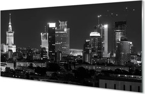 Panel Szklany Światła Warszawskiej Metropolii