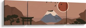 Obraz - Japonia N⁰1 (170x50 cm)