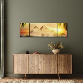 Obraz - Piramidy (170x50 cm)