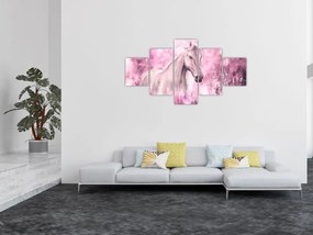 Obraz - Malowany koń (125x70 cm)