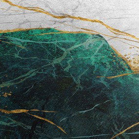 Obraz - Turkusowy marmur (125x70 cm)
