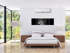 Obraz - Rysunek w stylu Banksy (170x50 cm)