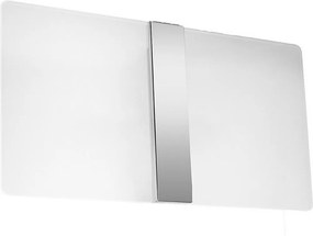 Kinkiet AZALIA szklany biały