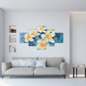 Obraz - Tropikalne krzewy (125x70 cm)