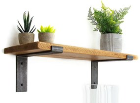 Półka Lam002 Black and Walnut