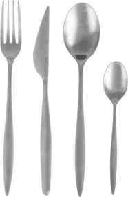 Sztućce ze stali nierdzewnej w kolorze srebra 24 szt. – Orion