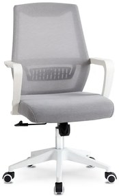 Szary nowoczesny fotel obrotowy do komputera Z4-K48