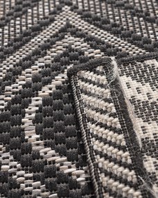 Dywan Breeze black/ clif grey 120 x 170 cm